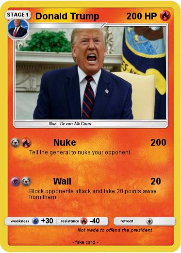 Pokemon Donald Trump