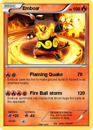 Pokemon Emboar