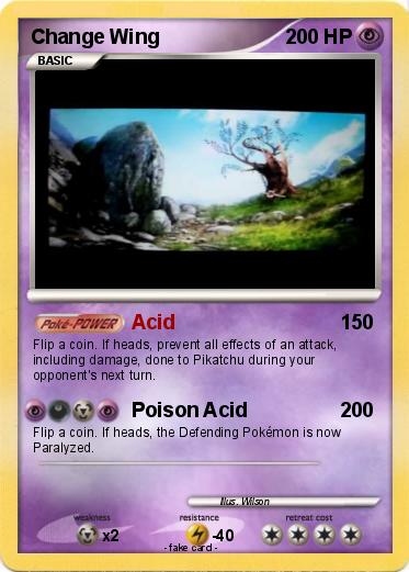 Pokemon Change Wing