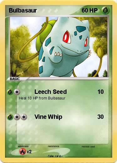 Pokemon Bulbasaur