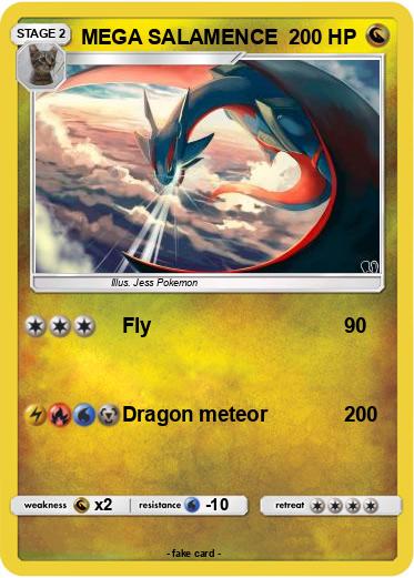 Pokemon MEGA SALAMENCE