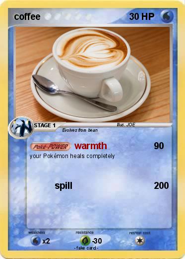 Pokemon coffee