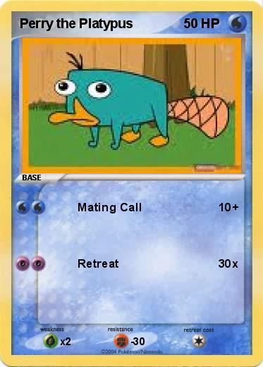Pokemon Perry the Platypus