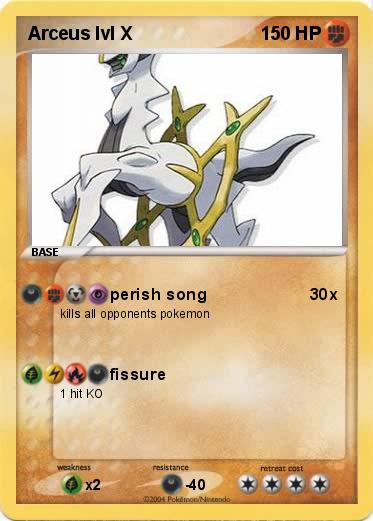 Pokemon Arceus lvl X