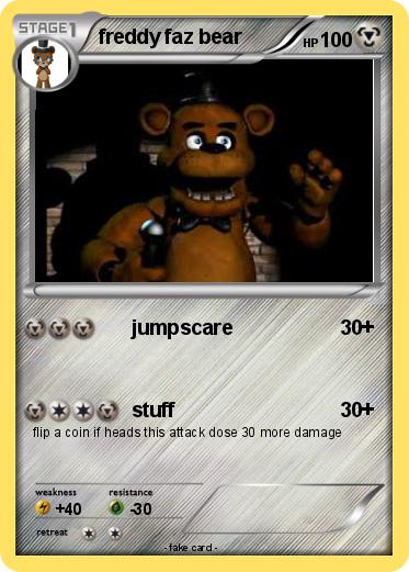 Pokemon freddy faz bear