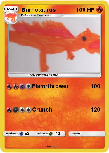 Pokemon Burnotaurus