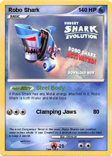 Pokemon Robo Shark