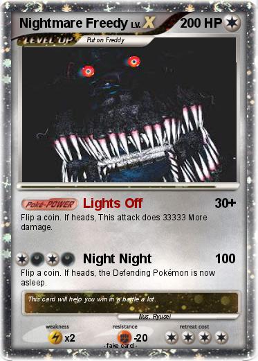 Pokemon Nightmare Freedy