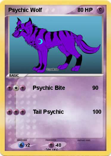 Pokemon Psychic Wolf