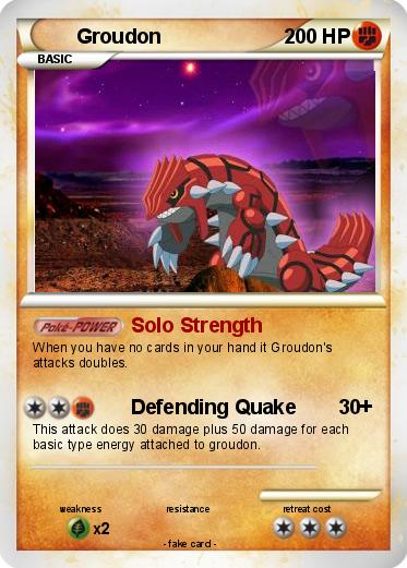 Pokemon Groudon