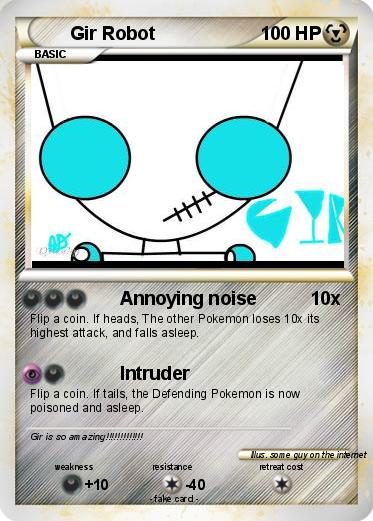 Pokemon Gir Robot
