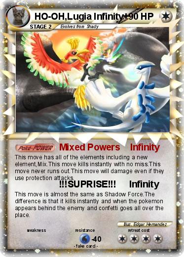Pokemon HO-OH,Lugia Infinity+