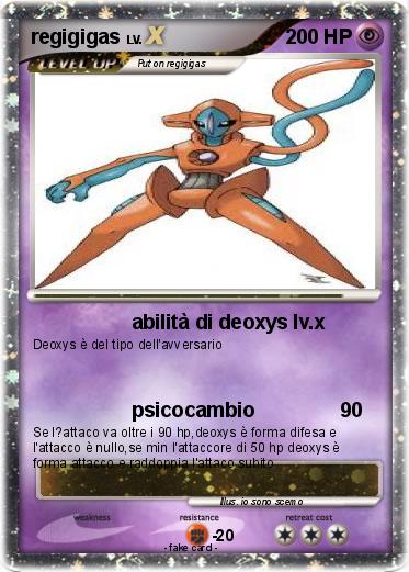Pokemon regigigas