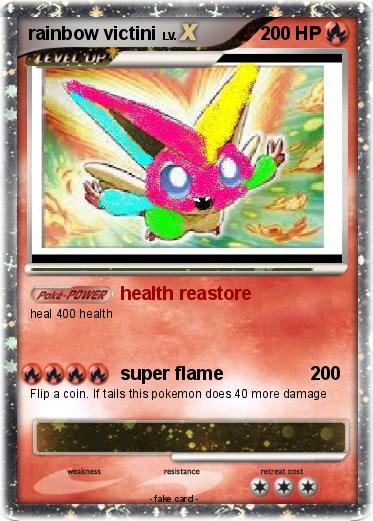 Pokemon rainbow victini