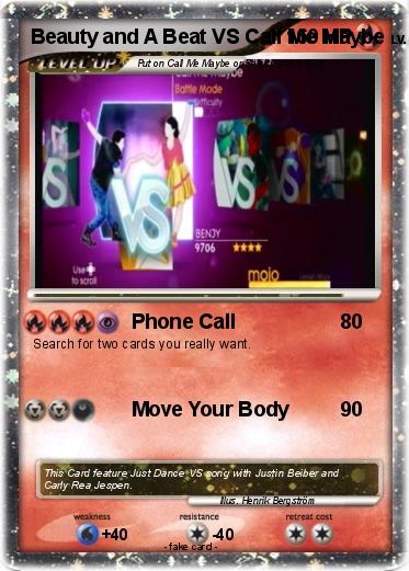 Pokemon Beauty and A Beat VS Call Me Maybe