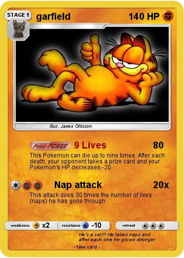 Pokemon garfield
