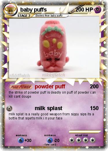 Pokemon baby puffs
