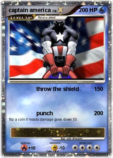 Pokemon captain america