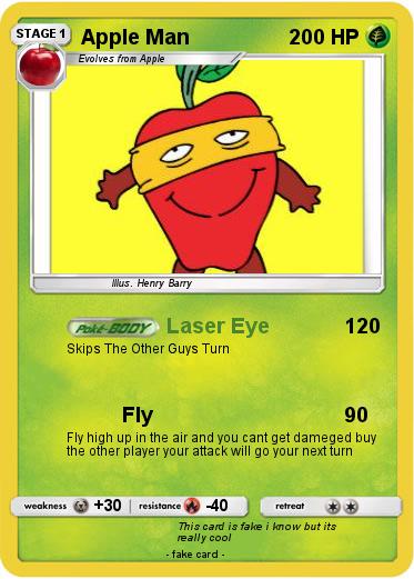 Pokemon Apple Man
