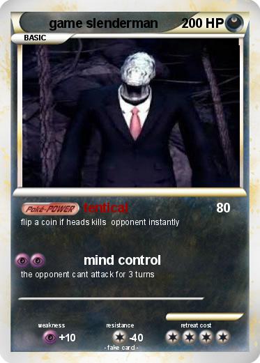Pokemon game slenderman