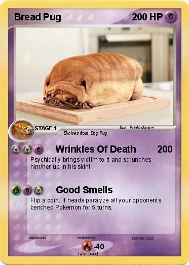 Pokemon Bread Pug