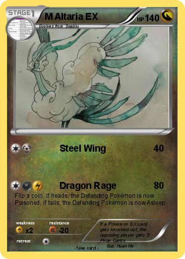 Pokemon M Altaria EX