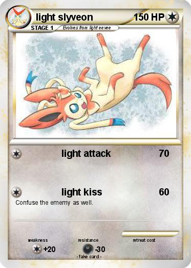 Pokemon light slyveon