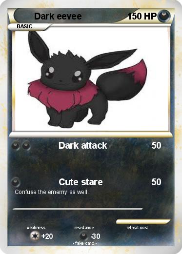 Pokemon Dark eevee