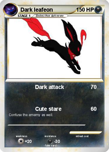 Pokemon Dark leafeon