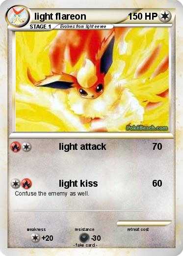 Pokemon light flareon