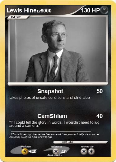 Pokemon Lewis Hine