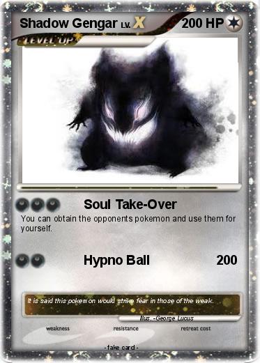 Pokemon Shadow Gengar