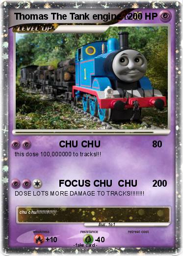 Pokemon Thomas The Tank engine