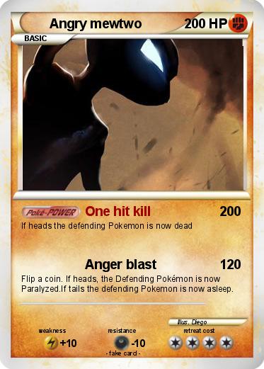 Pokemon Angry mewtwo