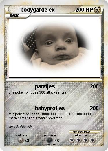 Pokemon bodygarde ex