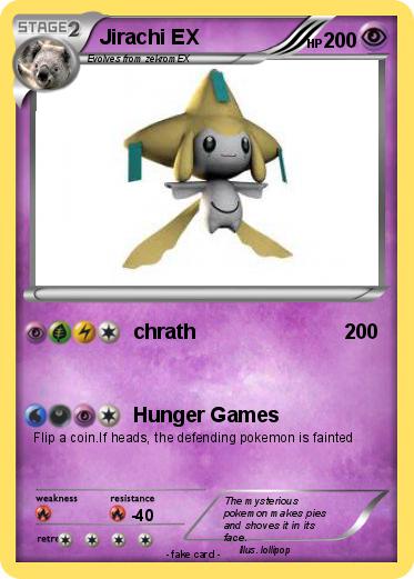 Pokemon Jirachi EX