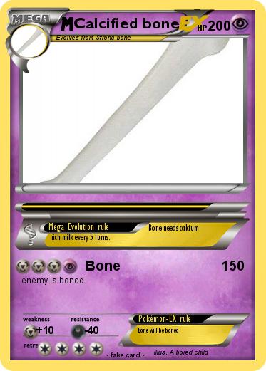 Pokemon Calcified bone