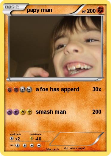 Pokemon papy man