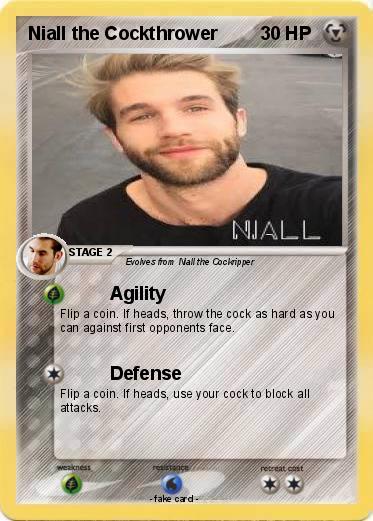 Pokemon Niall the Cockthrower
