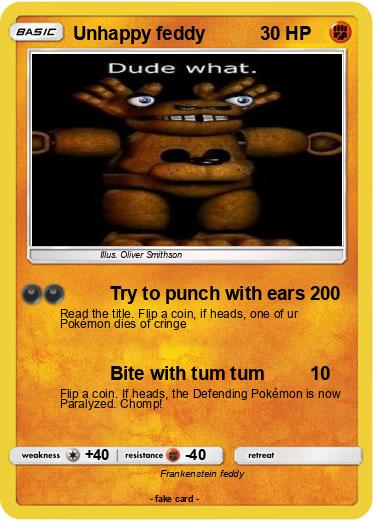 Pokemon Unhappy feddy