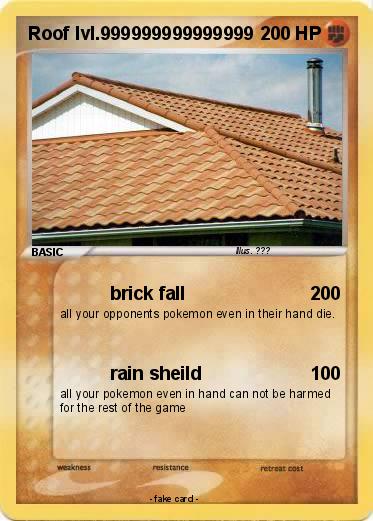 Pokemon Roof lvl.999999999999999