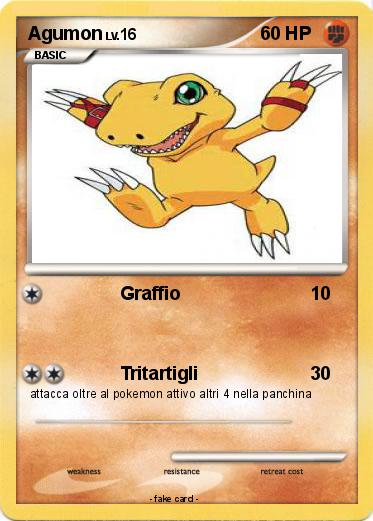Pokemon Agumon