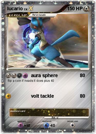 Pokemon lucario