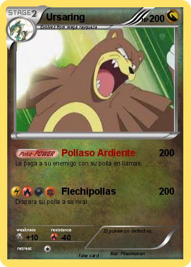 Pokemon Ursaring