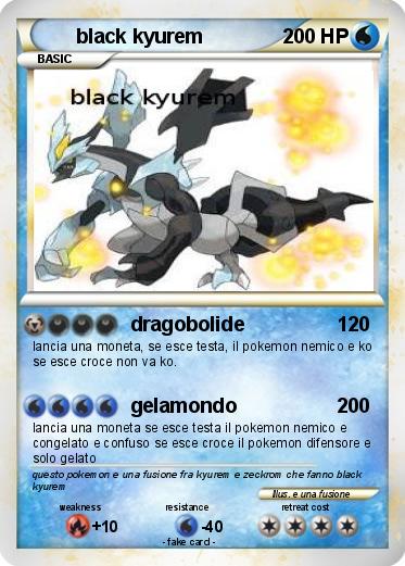 Pokemon black kyurem