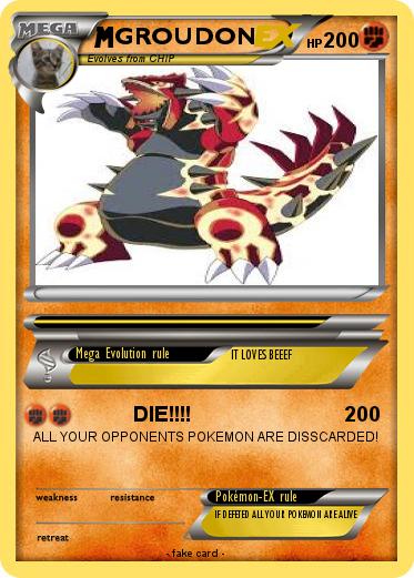 Pokemon GROUDON