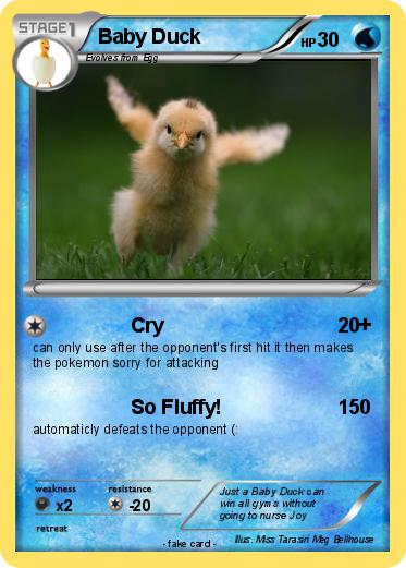 Pokemon Baby Duck