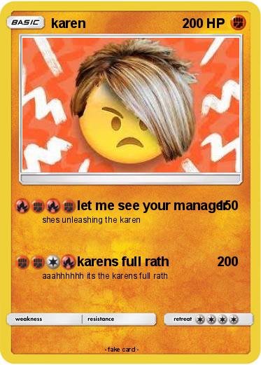 Pokemon karen