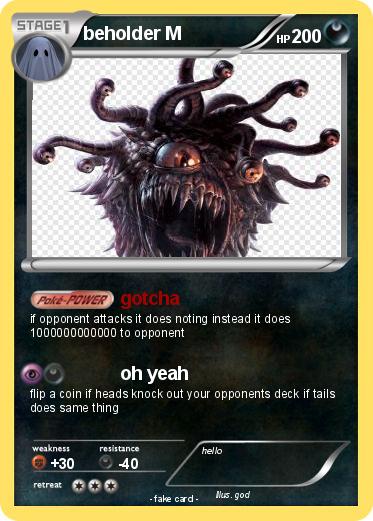Pokemon beholder M