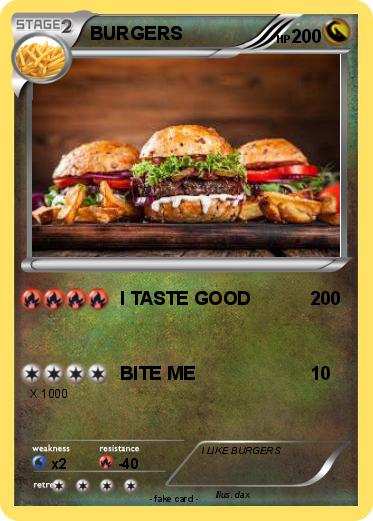 Pokemon BURGERS